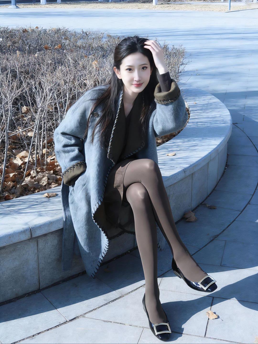 秋风起，落叶舞，美人倚栏思。