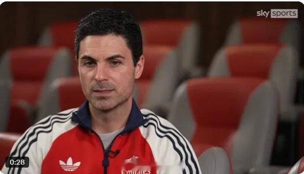 阿尔特塔在接受天空体育专访时表示，要“享受”目前的旅程。阿森纳主帅说：“享受聒噪