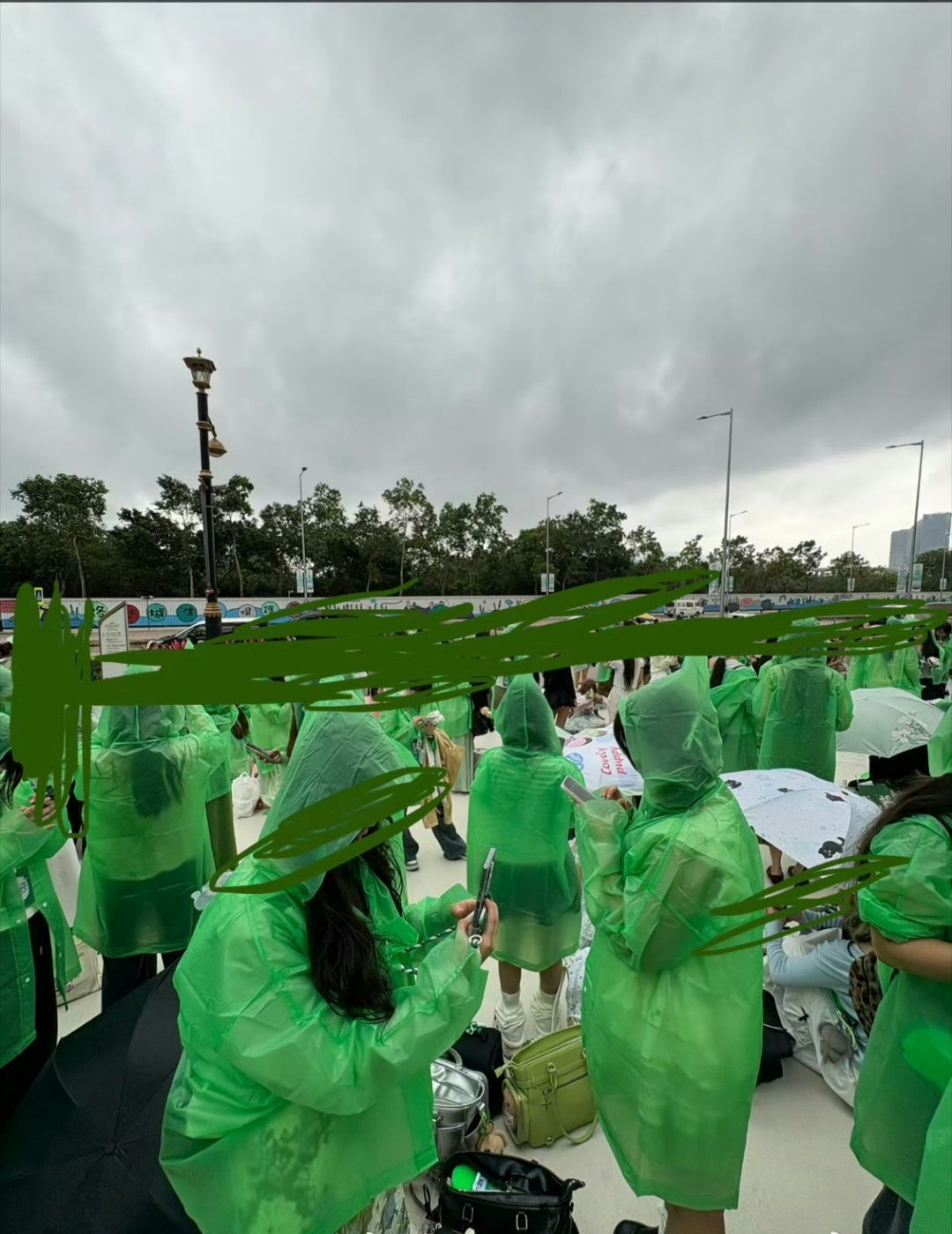top澳门演唱会 排队入场的一眼望去好多张泽禹粉丝🔥 