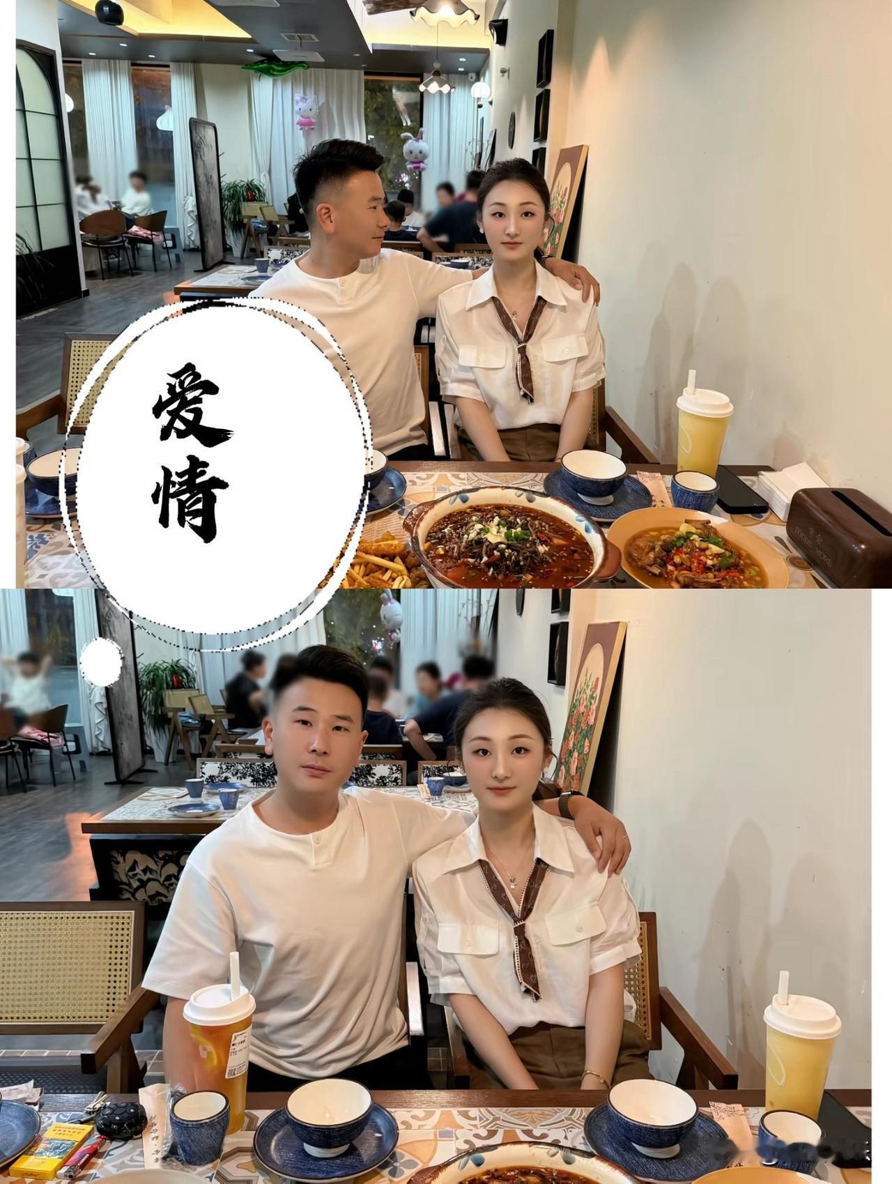 陈亚楠
这次嫁给了爱情
看到她的老公分享的两人在一起的照片，她是发自内心的开心