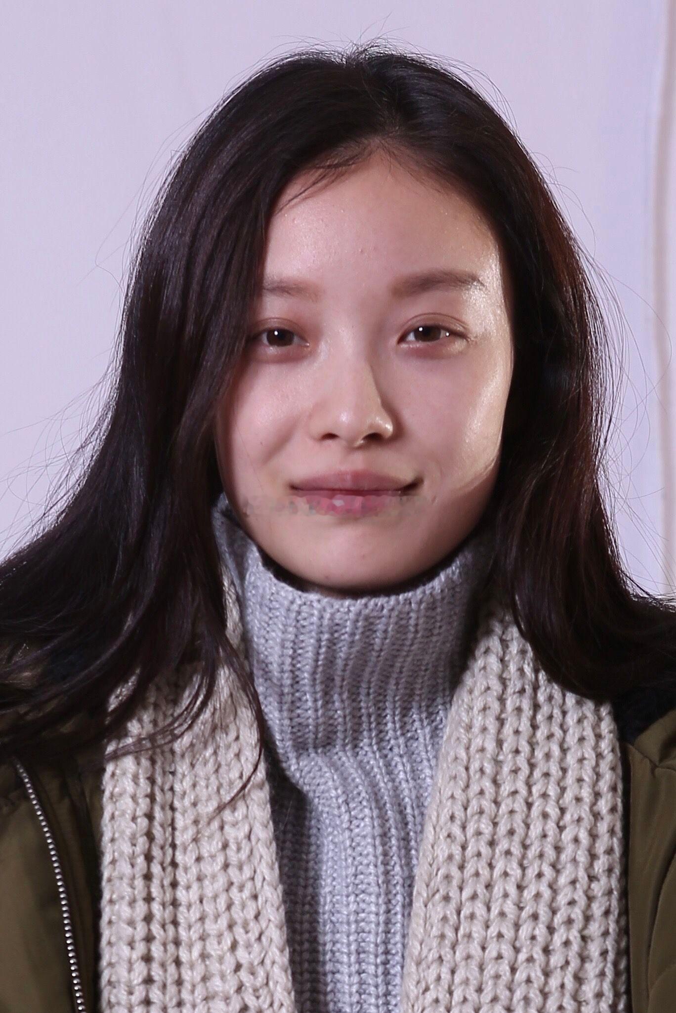 倪妮素颜试镜生图，终于知道为什么她能出演电影版的方茴了 
