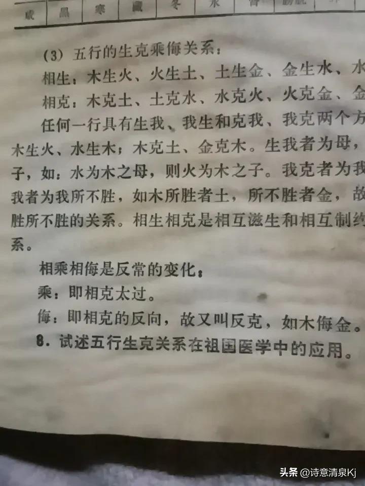 心肝脾肺肾对应的五行分别是火、木、土、金、水。
在中医理论里，这对应关系可有大讲