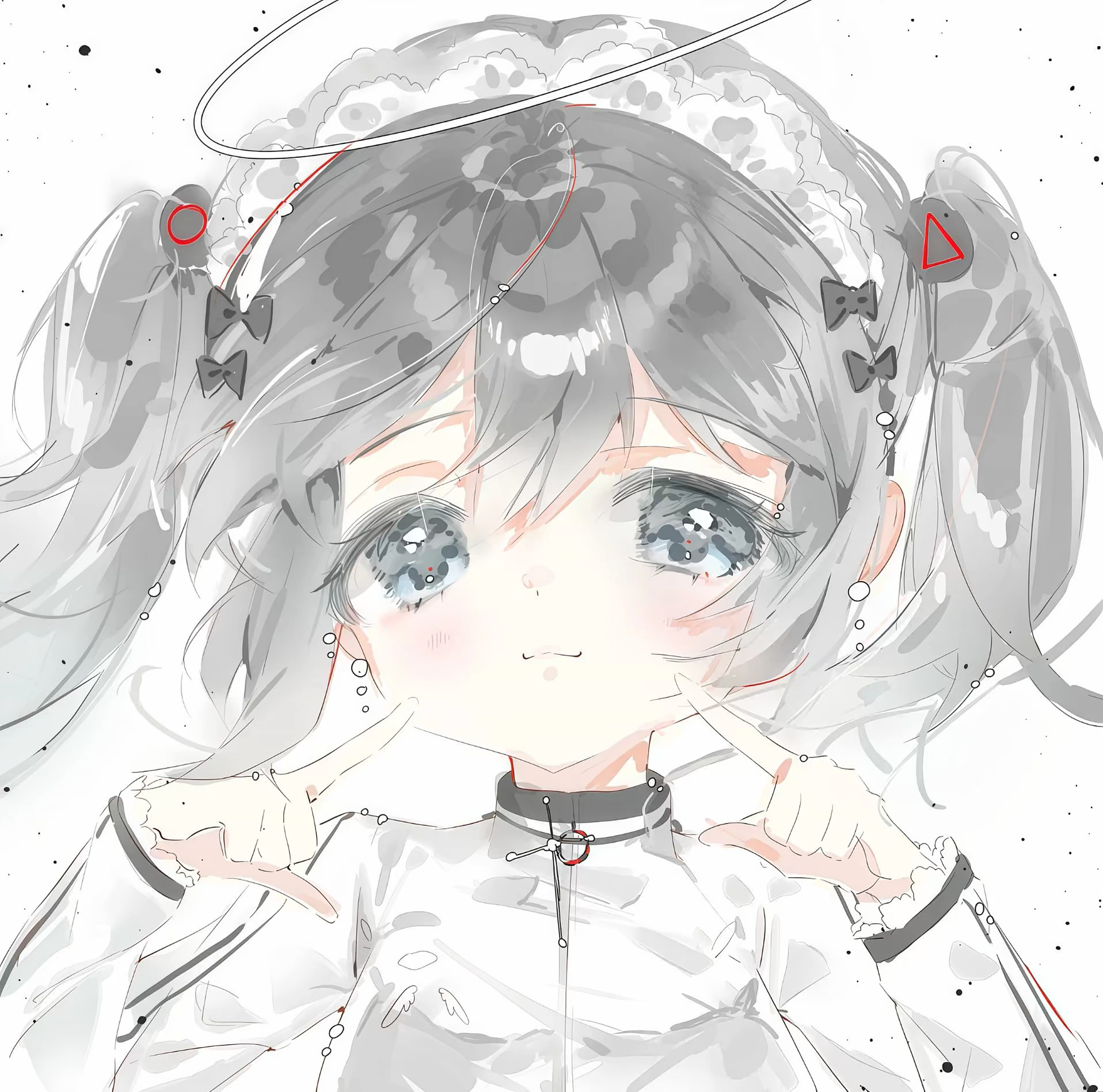 动漫女头|单人女头|审美积累 