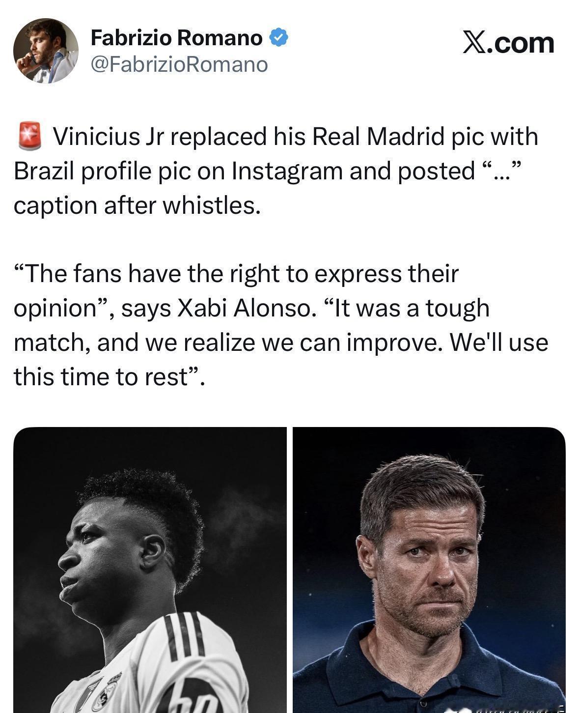 他们不是在踢球，他们是在肢解一段22岁的桑巴。
裁判的哨声太轻。
皇马的申请也太