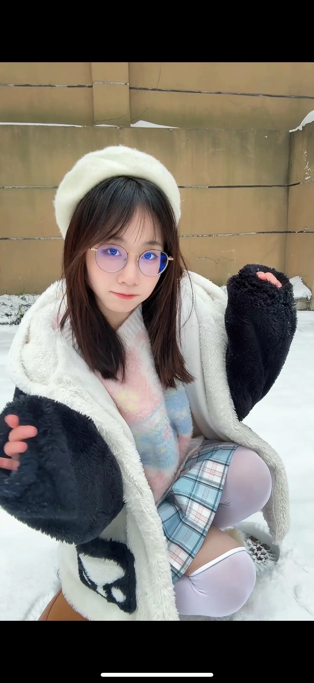 快来和我打雪仗🥳