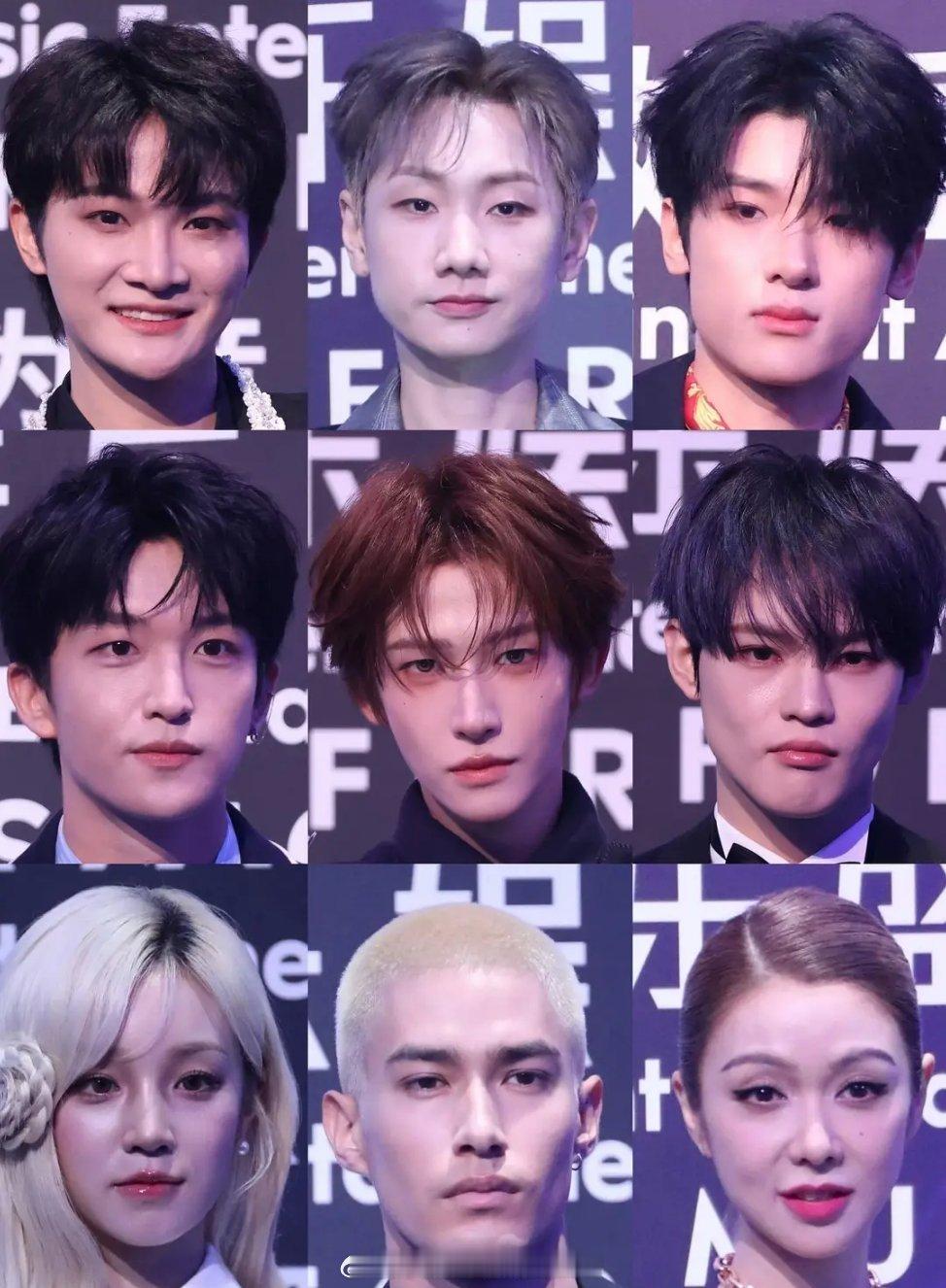 TMEA腾讯音乐娱乐盛典红毯怼脸生图，谁算状态好？周深、汪苏泷、刘宇、米卡、宋雨
