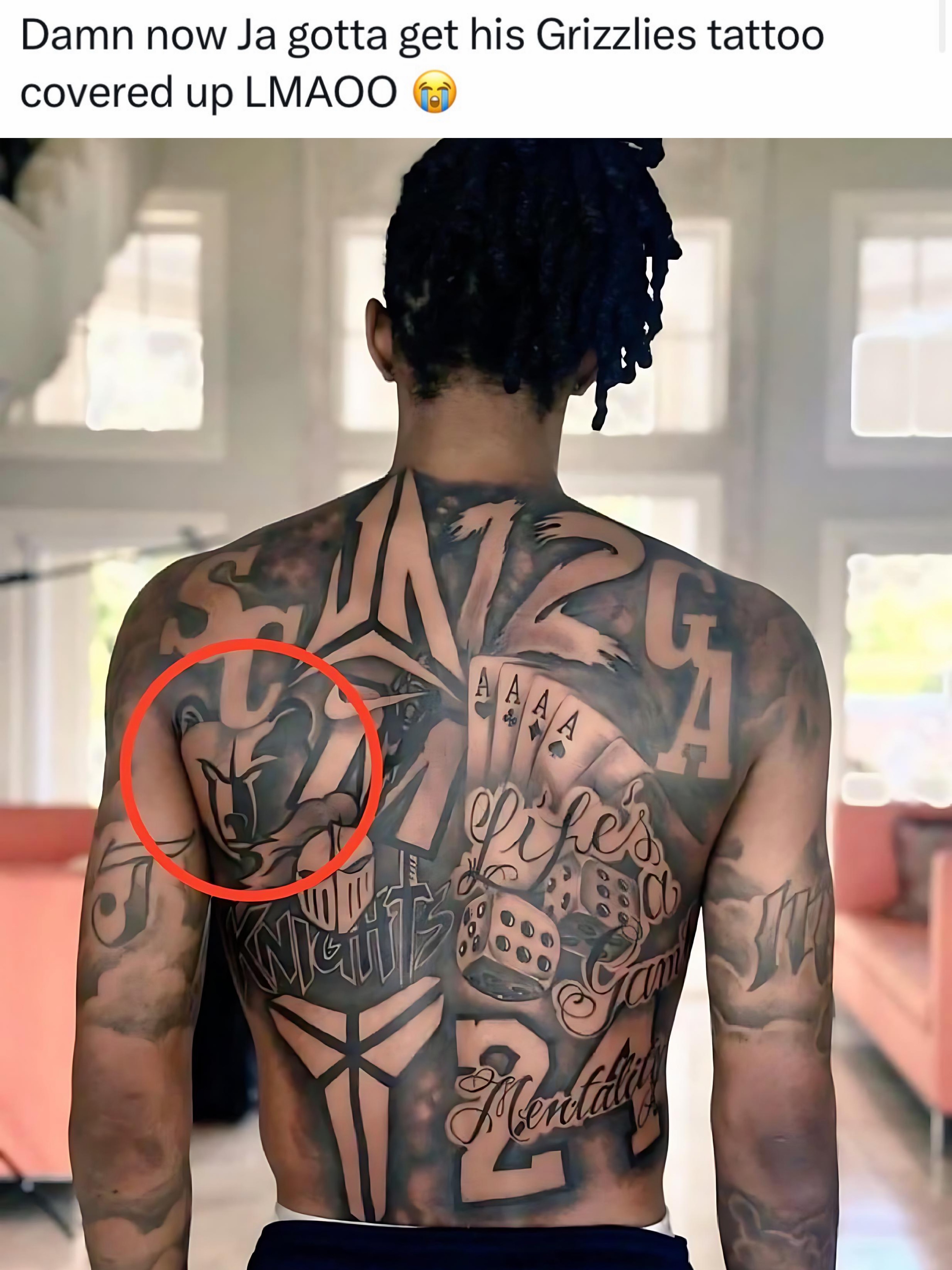 所以，这个纹身能改成开拓者logo吗nba季后赛全民点评家NBA