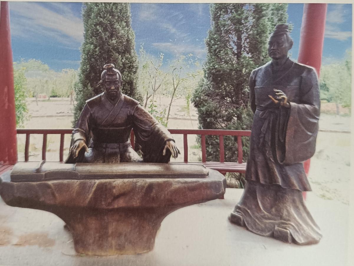 单县旅游景点｜二贤亭
二贤亭，因亭子里塑有宓子贱和巫马施的雕像而得名。宓子贱和巫