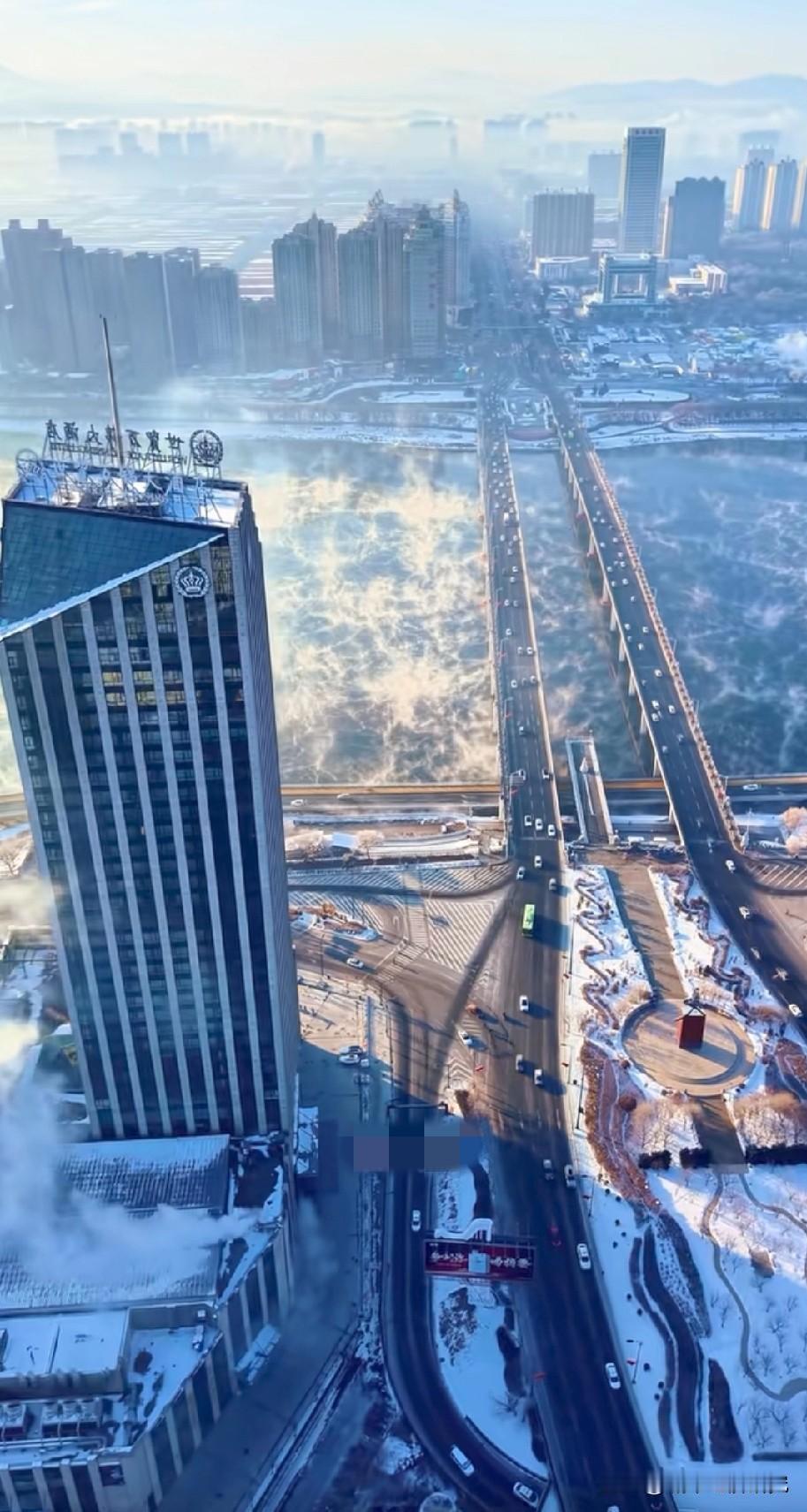 吉林省吉林市这城建实力水平看起来也很不错，从下面图片能够看出吉林市的高楼大厦数量