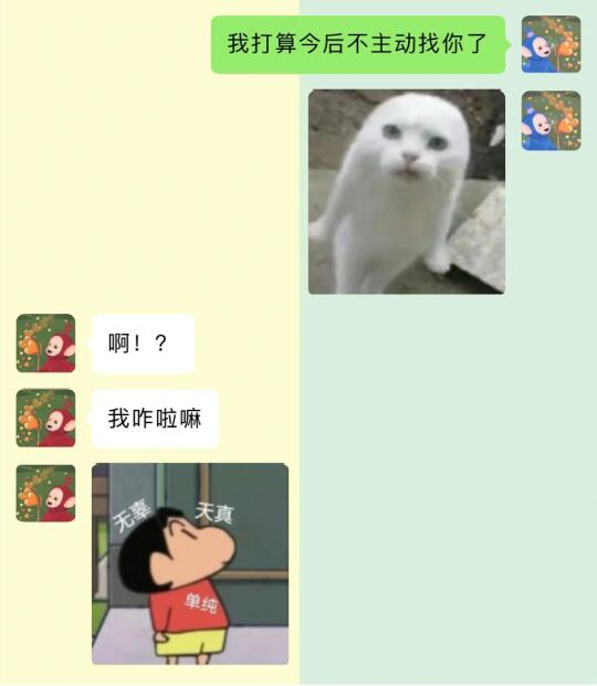 和男朋友聊天之《胡言乱语》