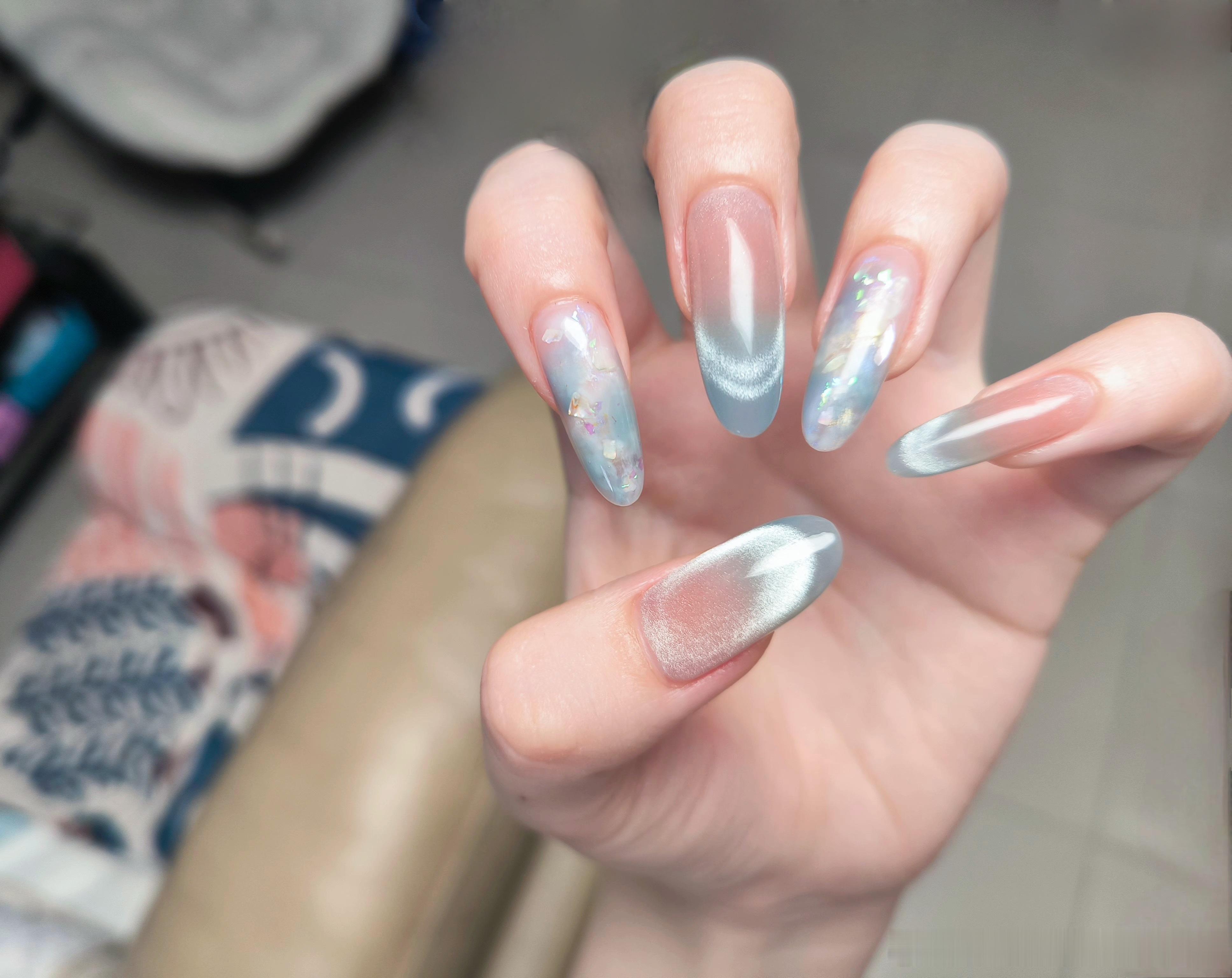 【💅🏻38167】2张做的甲片二次利用值不值呀 