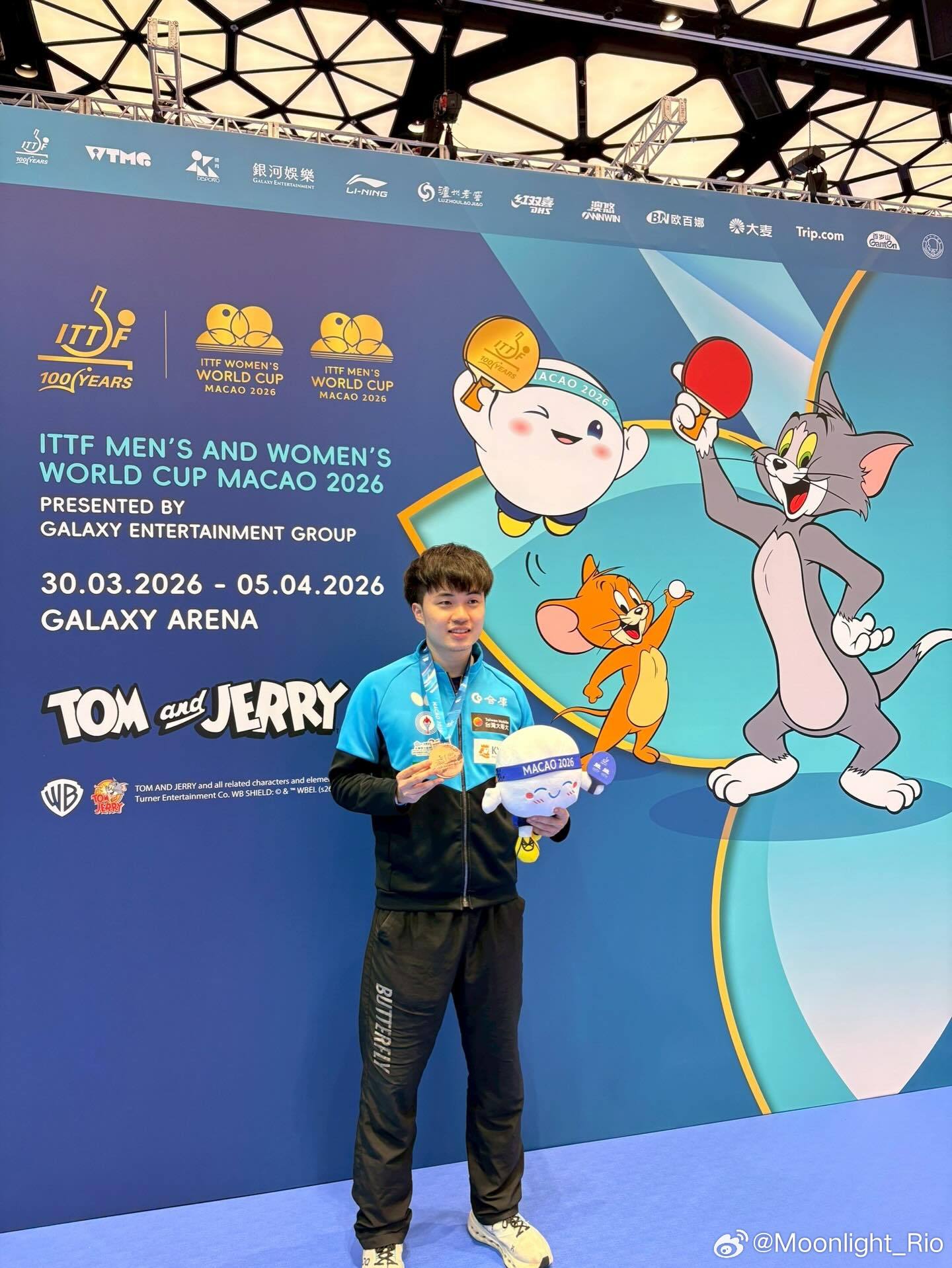 林昀儒：🥉🥉🥉时隔多年再次站上颁奖台谢谢这么多人支持着继续努力为大家呈现出