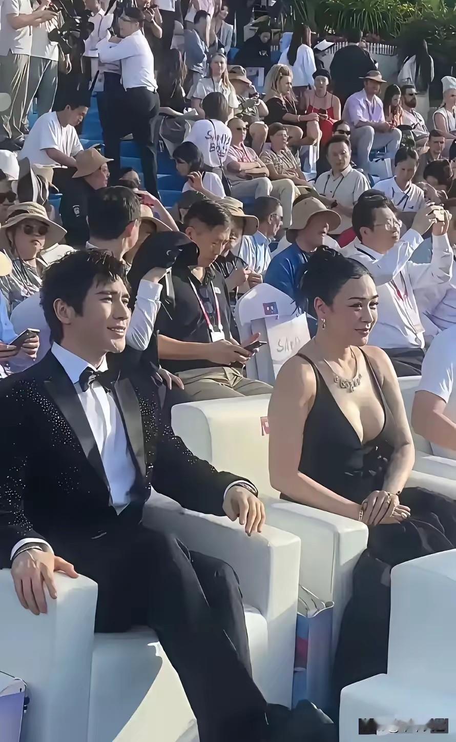 钟丽缇人间尤物，张伦硕山东大汉，此生足矣！