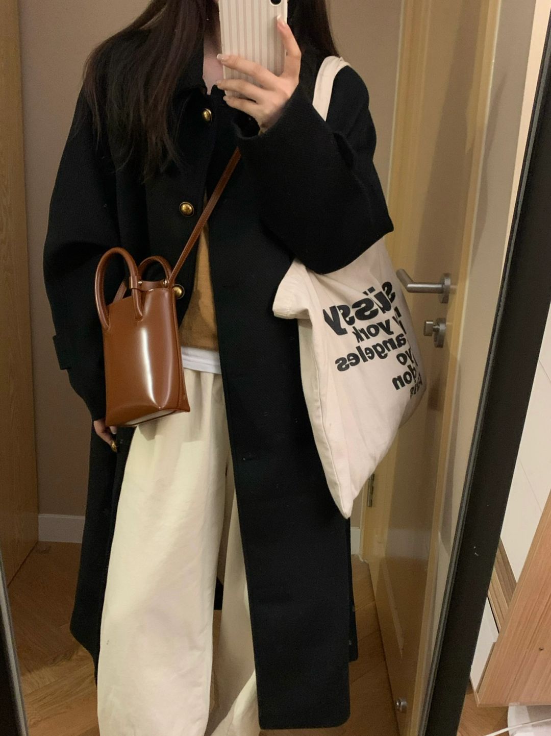 黑大衣是真的好穿