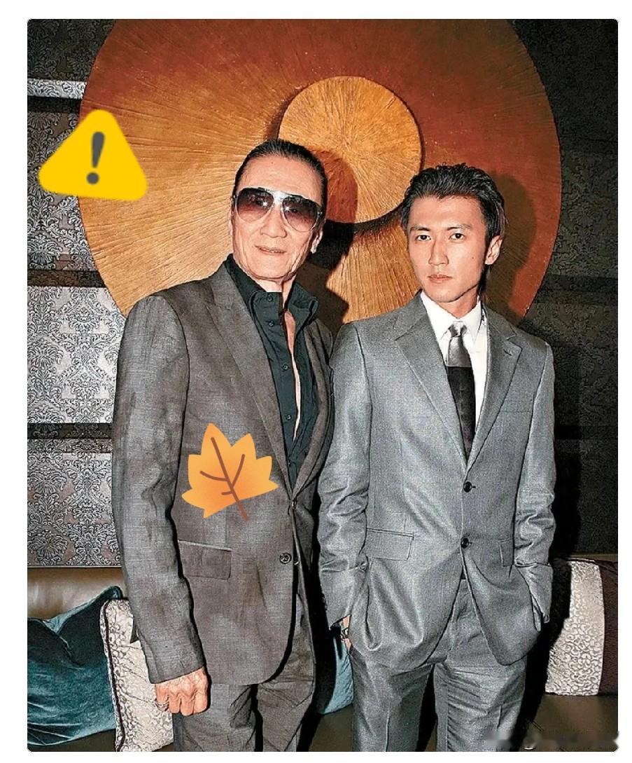 谢霆锋这辈子最遗憾的，
应该是他爸爸去世，
他还在内地筹备工作，没赶到回来见谢贤