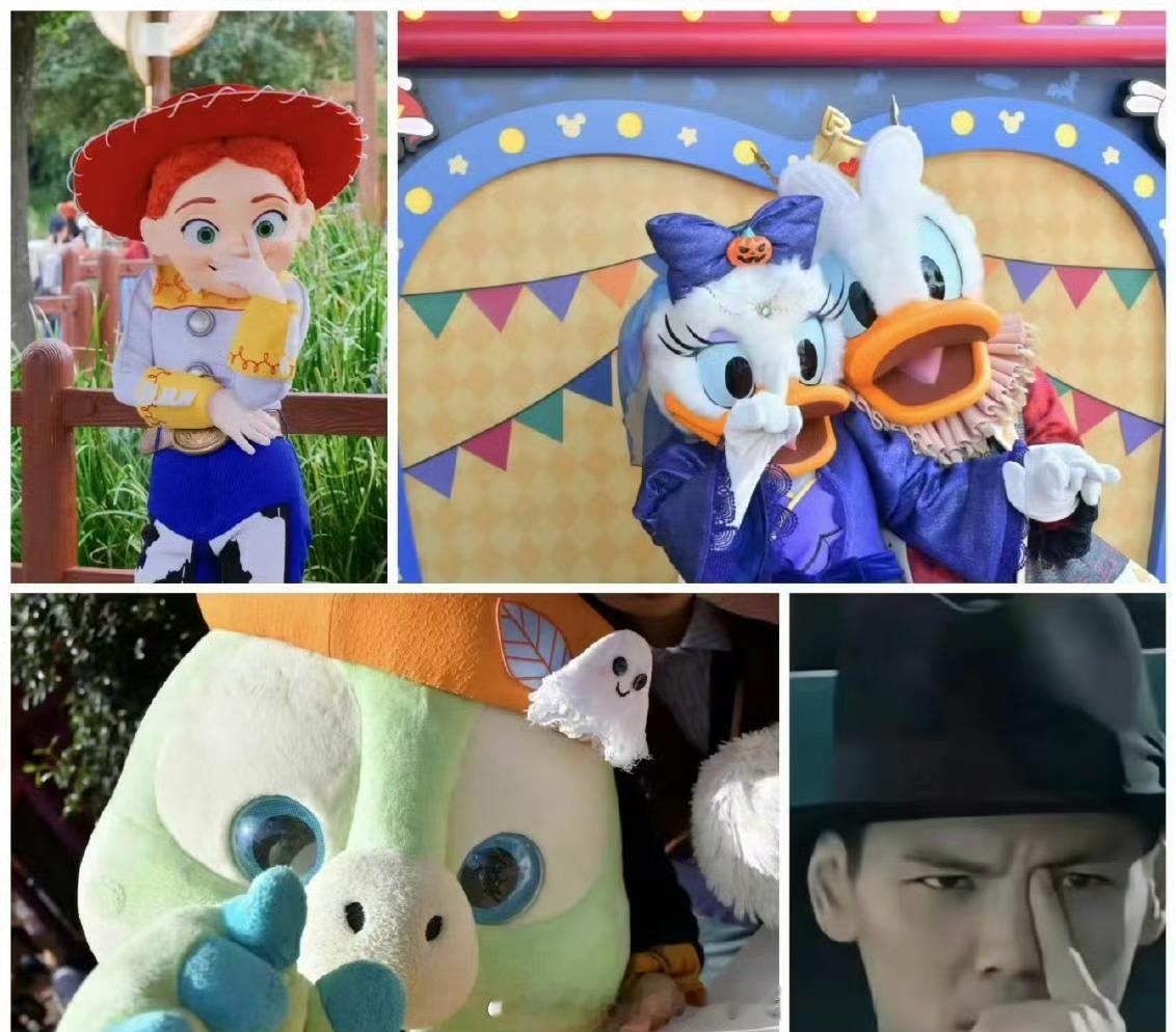 #向佐回应被迪士尼模仿#这样才开心嘛，无论是名人还是普通人，有趣的灵魂才会让人喜