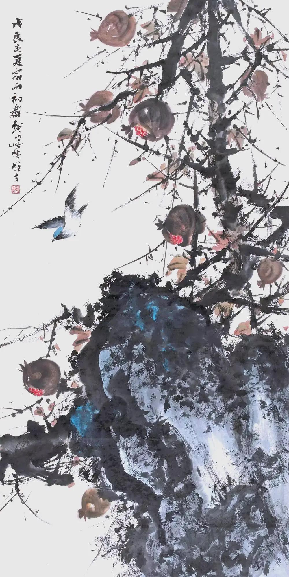 别只知道黎家山水，他的花鸟画才是隐藏王炸

黎雄才以“黎家山水”闻名中外，其画作