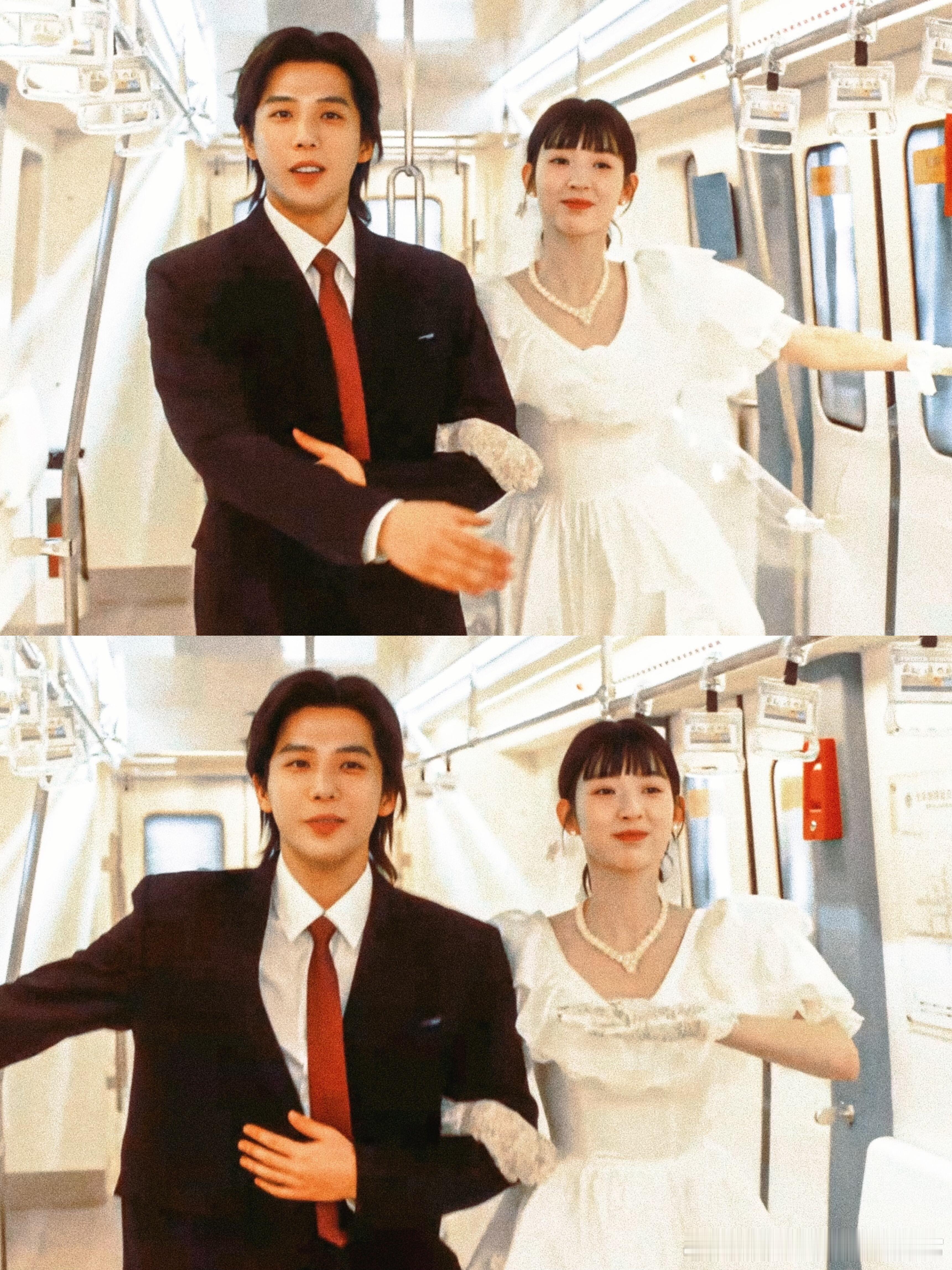 王安宇王玉雯吵到我眼睛了王哥王姐同框也太有梗了！画风又吵又可爱，光看画面就自带音