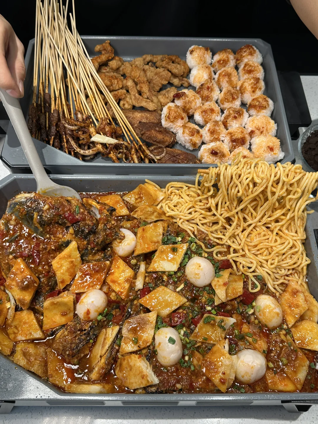 北京！牛逼好吃的老牌荔枝拉面烤鱼🍜！！