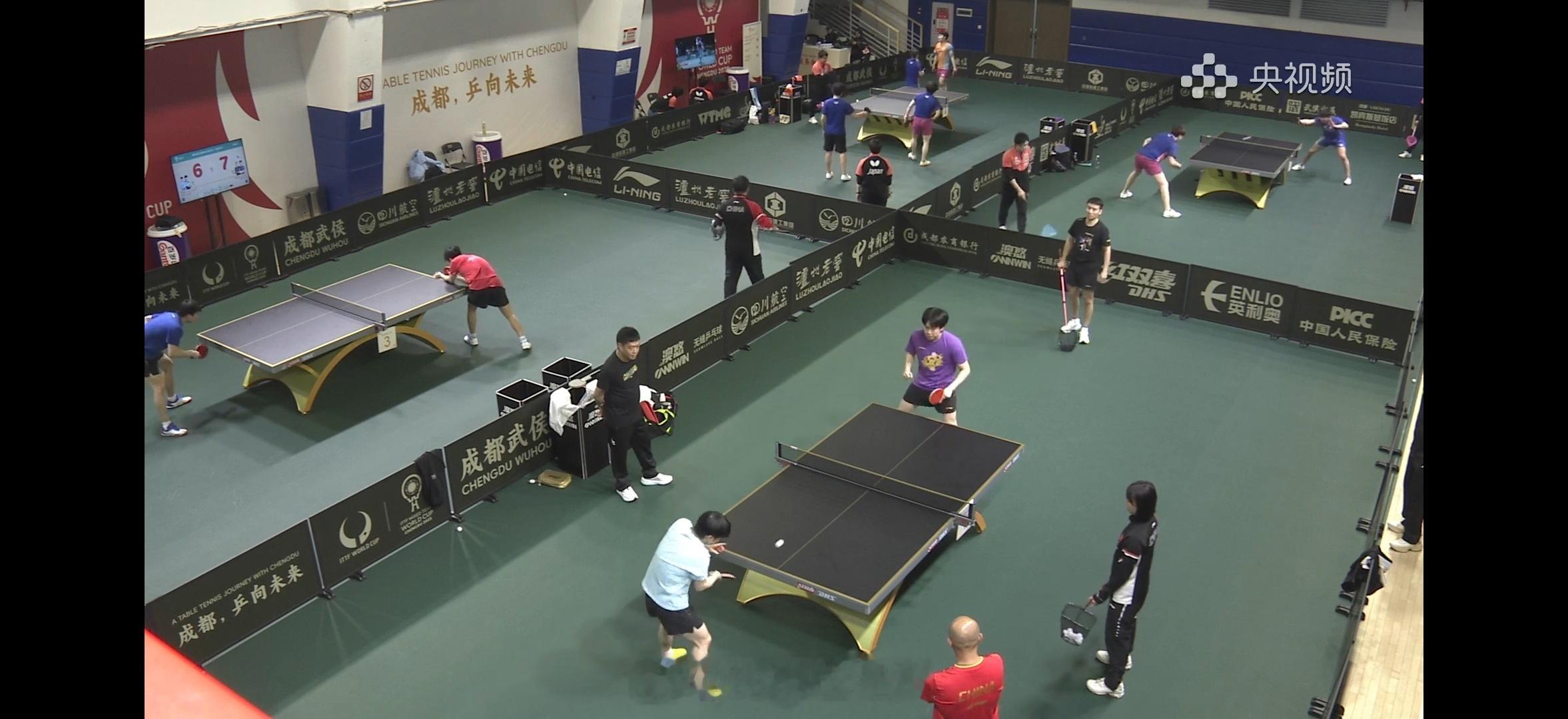 对练完毕☑️击掌等会加油！🤜🏻🤛🏻 