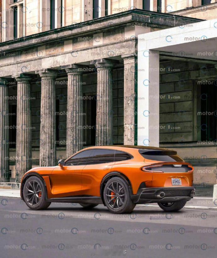 迈凯伦新SUV，外媒Motor1渲染图，代号为“P47”迈凯伦