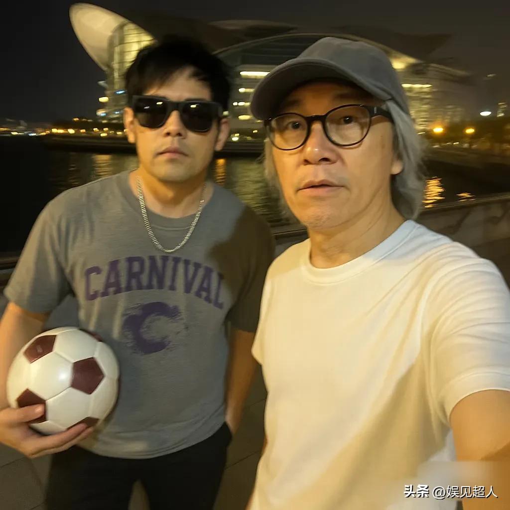 63岁周星驰和周杰伦在香港被拍到聚餐，星爷模样变化大到不敢认！曾经意气风发的喜剧