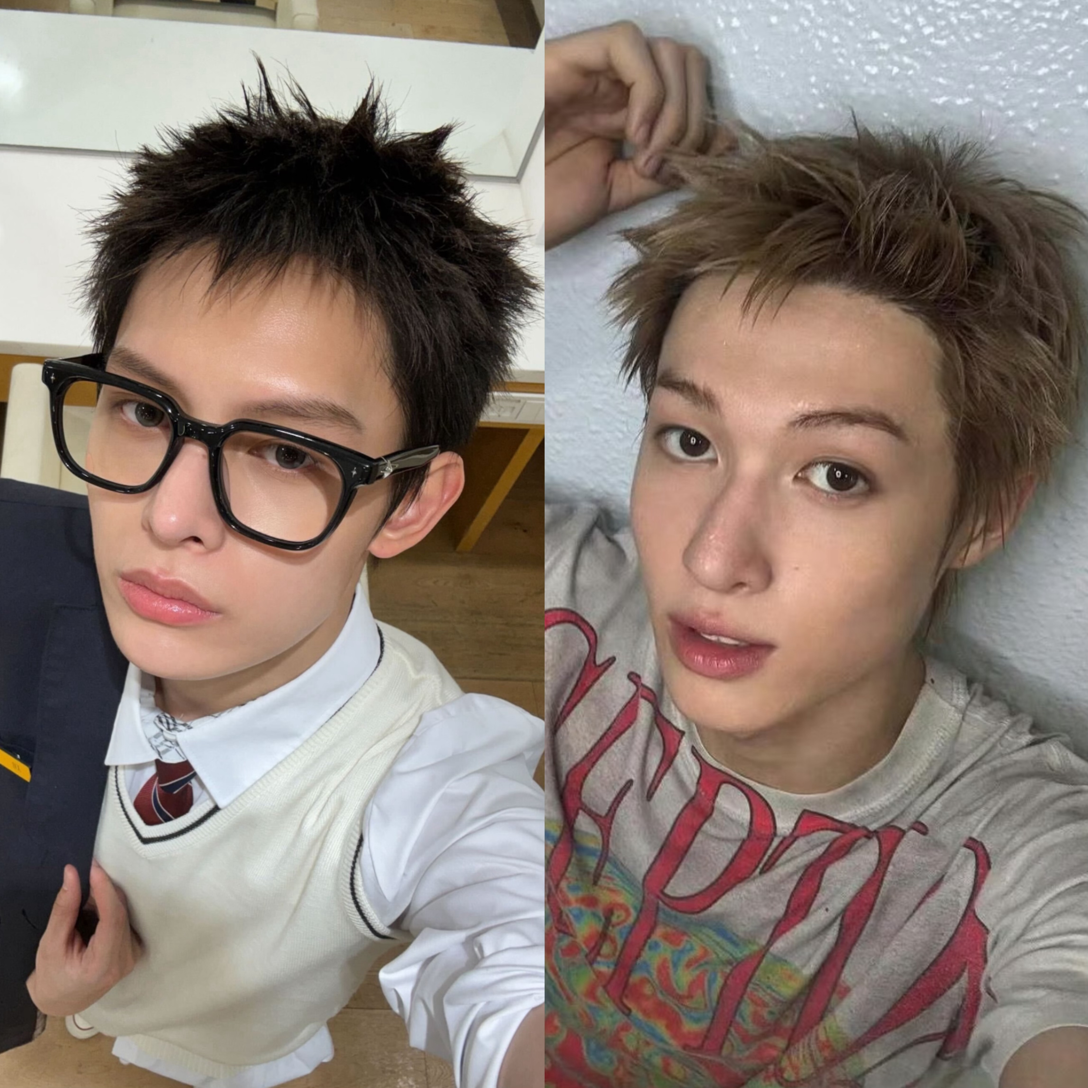 赵雨凡剪了马丁 Martin 同款刺猬头 是准备走混血双生路线吗？ 