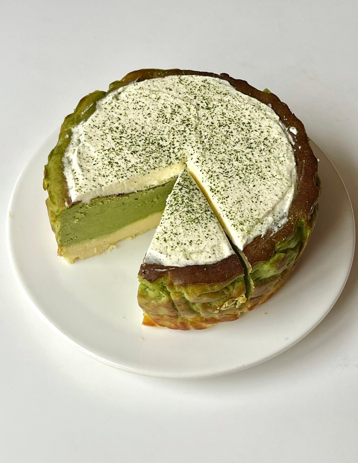 夏天来了～又到了吃绿豆沙的季节啦不过这次是夏日小甜品——绿豆沙巴斯克有没有小宝之