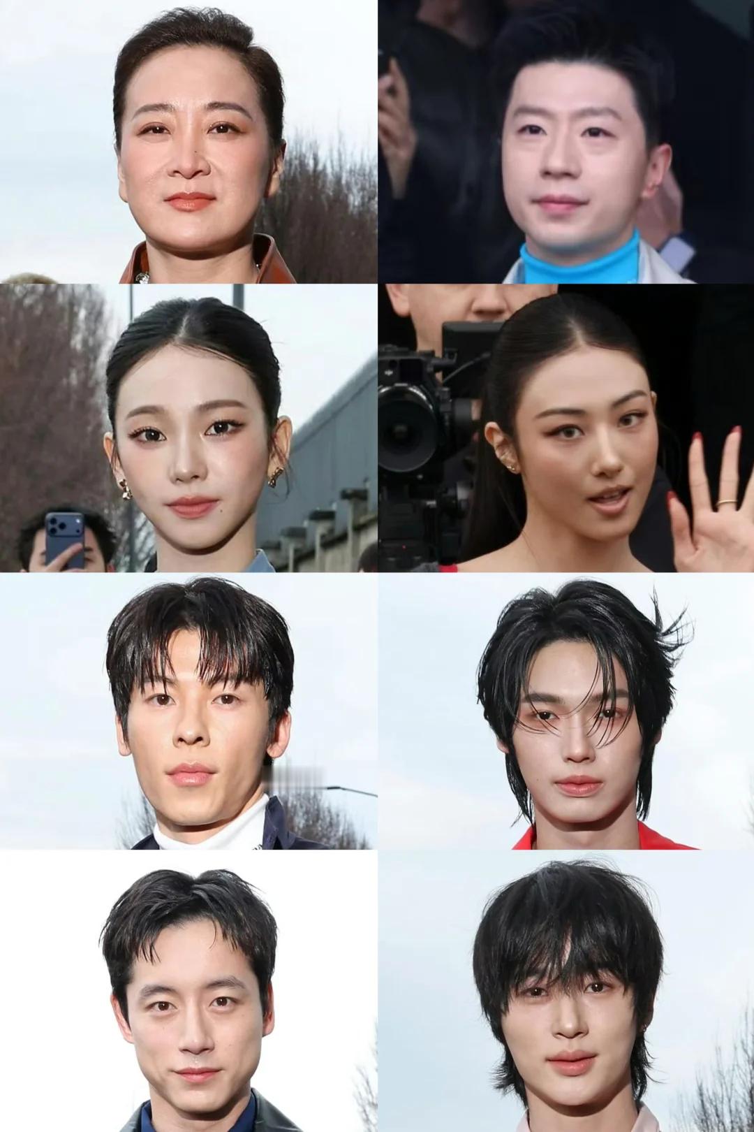 Prada大秀G社怼脸生图贾玲 马龙 柳智敏 许光汉 边佑锡 Win林汉洲 坂口