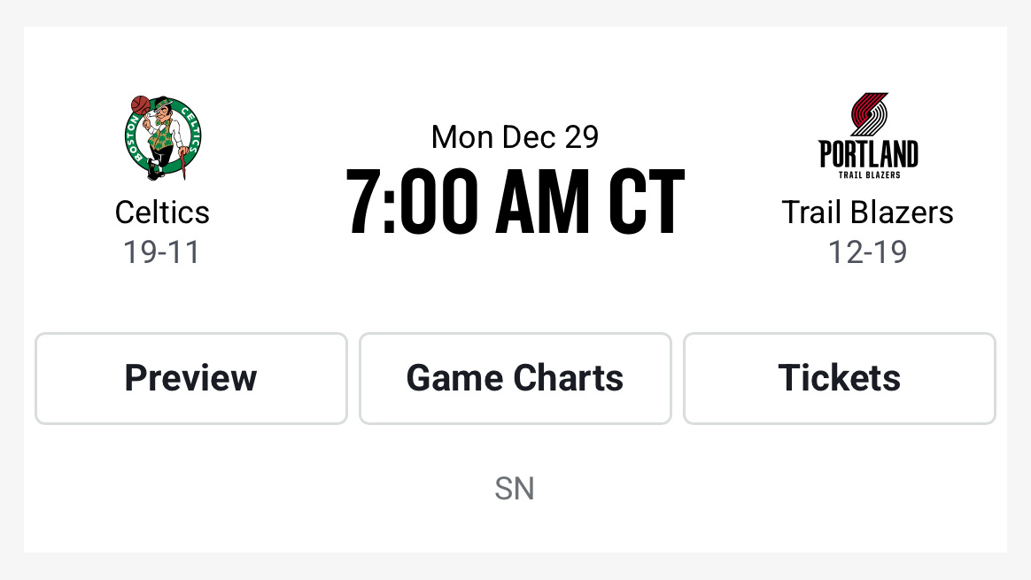 凯尔特人国度 直播预告 : 明早07:00【 2025-26赛季 】 NBA常规