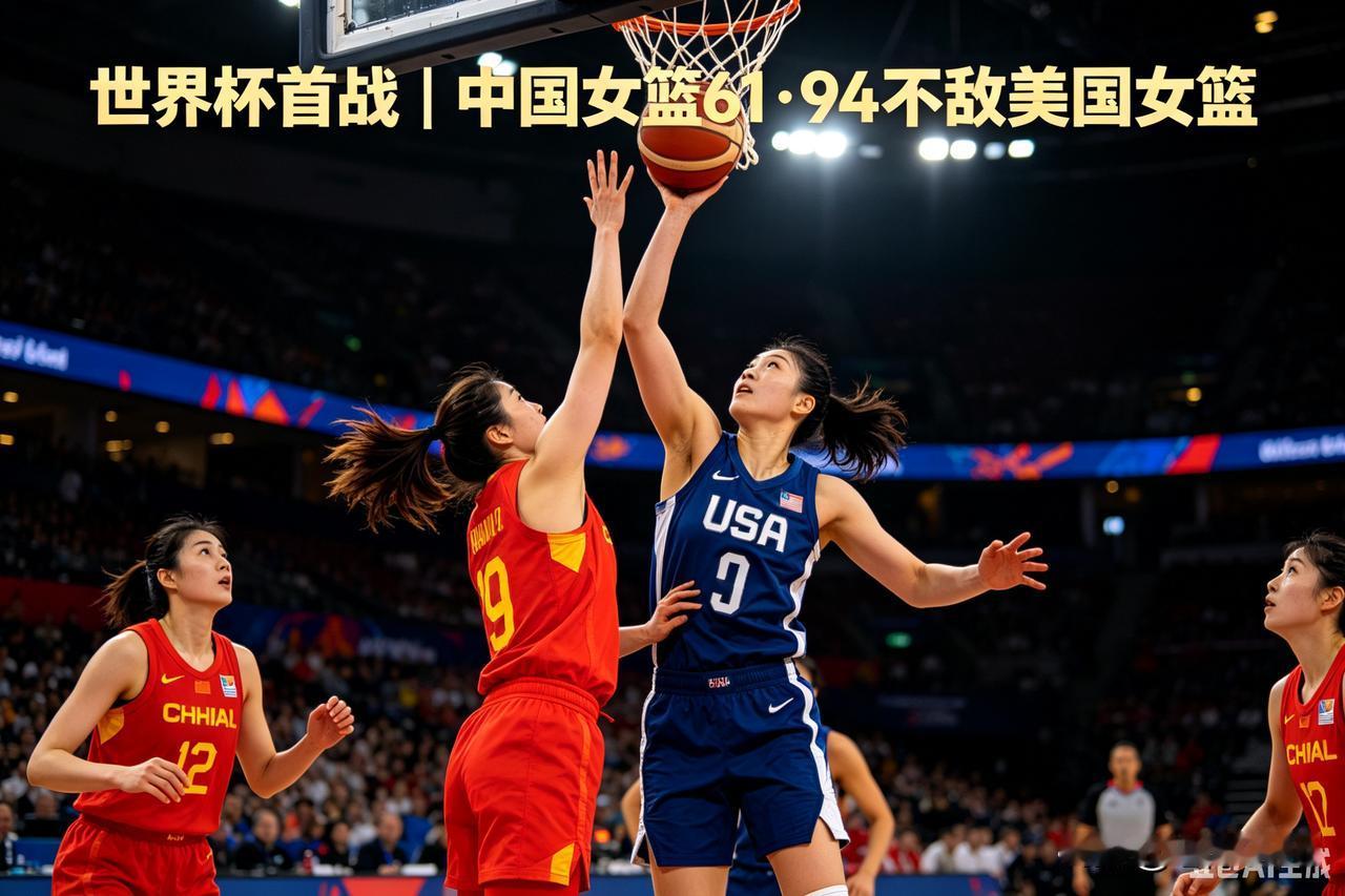 🏀女篮世界杯首战：中国女篮61‑94不敌美国女篮
 
北京时间9月4日，德国柏