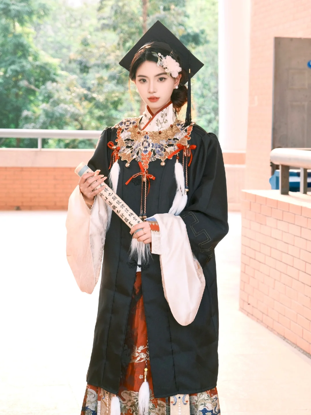 中国女孩的汉服毕业照🎓