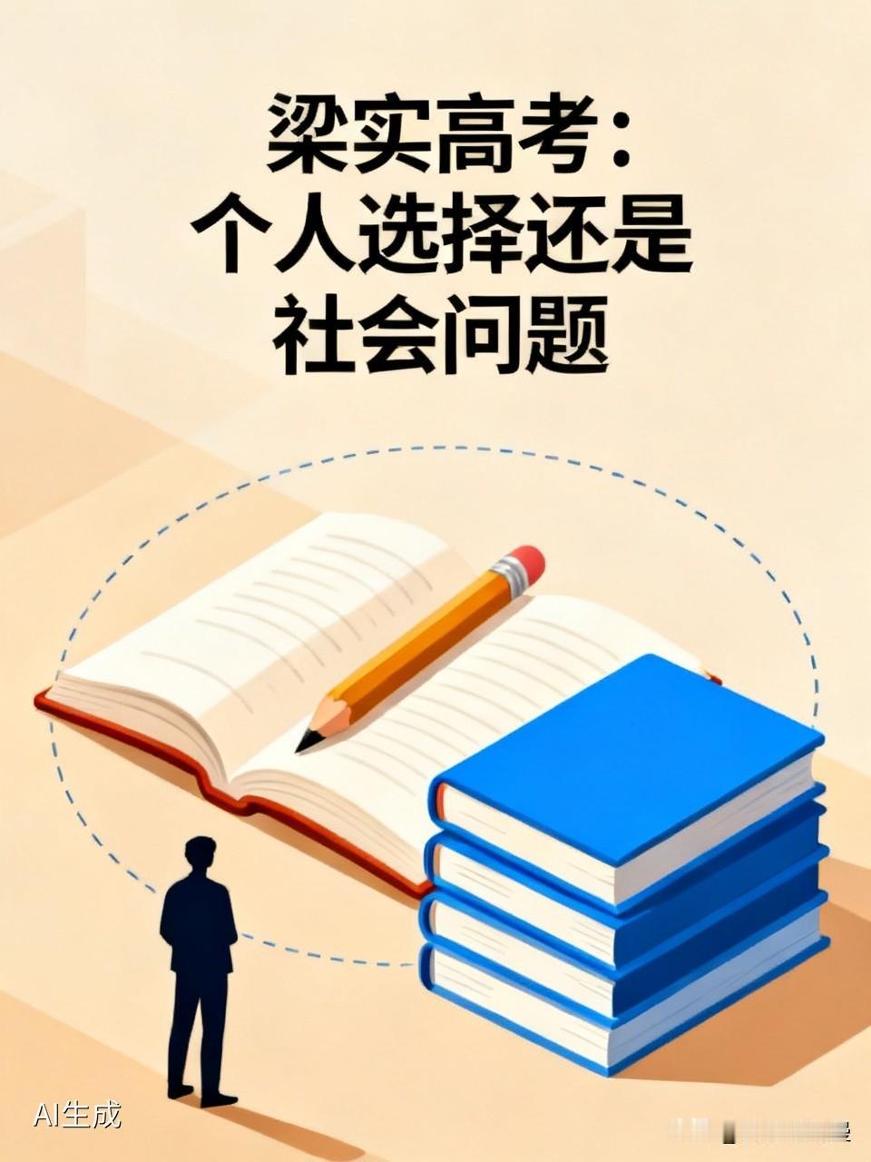 梁实反复高考，到底是个人选择还是社会问题，这事儿值得好好掰扯掰扯。从个人角度看，