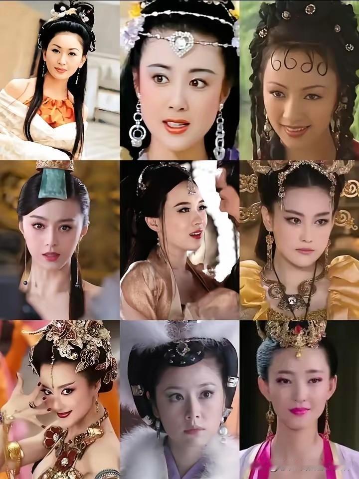 凡是扮演妲己的，全都超级漂亮。你们最喜欢哪个?

我喜欢温碧霞版本的！这个版本的
