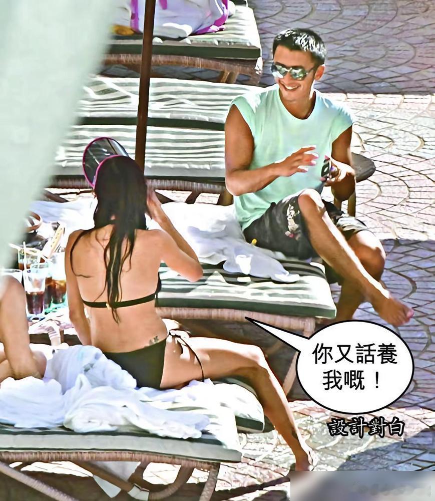 谢霆锋，张柏芝，还有儿子Lucas早期一家三口其乐融融的说笑！ 