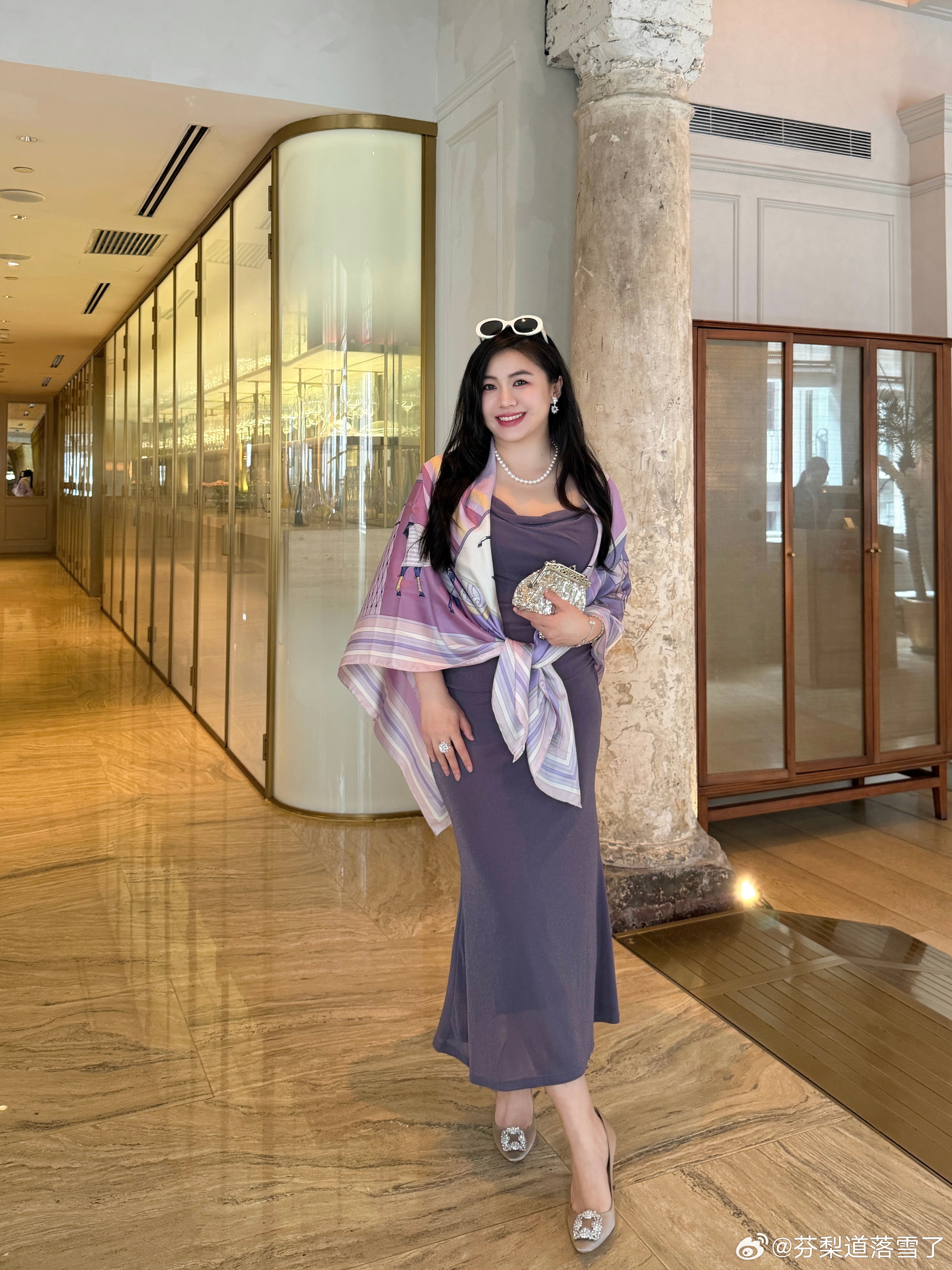 终于有一个周末不加班在六月结束前补过一下生日💜浅浅美丽一下吧紫色真的不好驾驭?