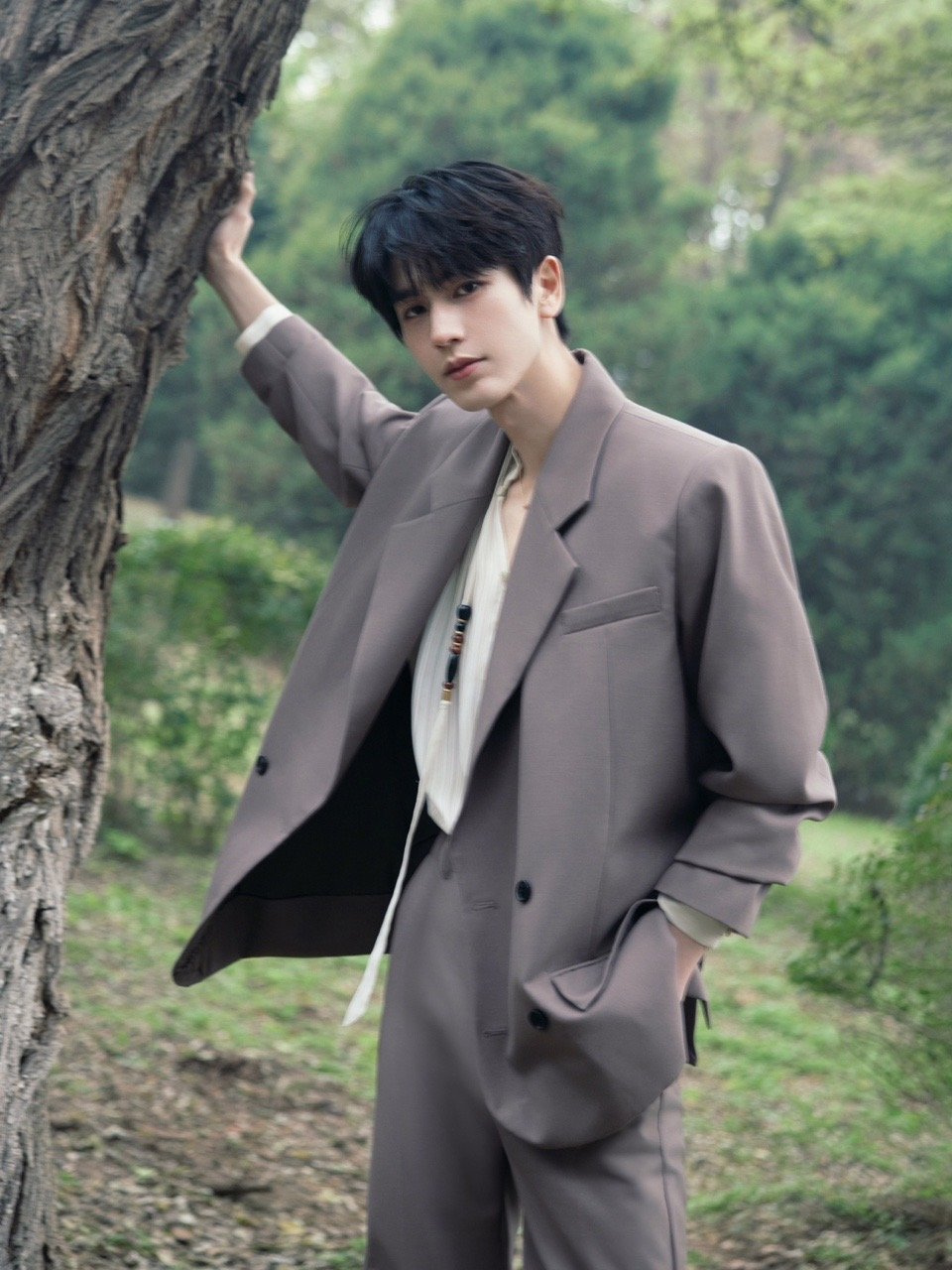 张凌赫顺毛造型好萌张凌赫顺毛造型好乖顺毛完全小狗，好乖 ​​​