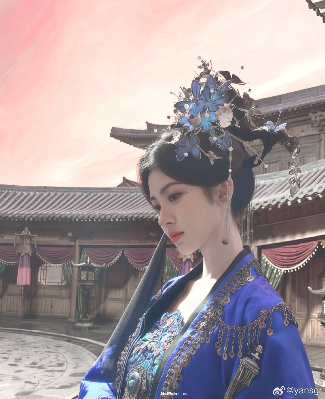 鞠婧祎  jjy鞠婧祎花间令 jjy鞠婧祎杨采薇“在某个不知名的角落许你岁岁平安