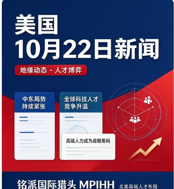 美国 10 月 22 日重磅信号！地缘暗流涌动，人才战早已开打
美军中东调整兵力