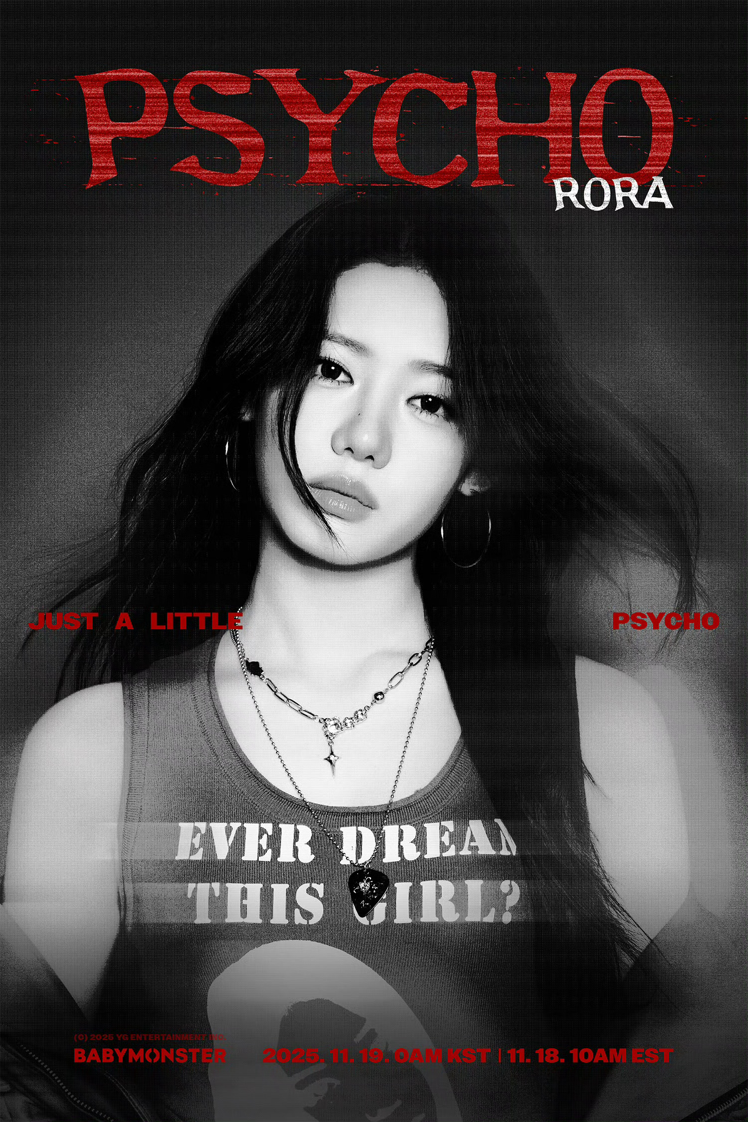BABYMONSTER《PSYCHO》全员个人概念预告照💫 