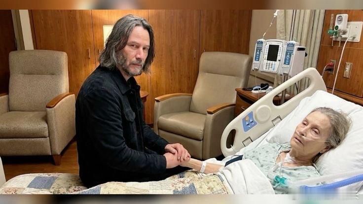 基努里维斯探视他奶奶热点观点海外新鲜事