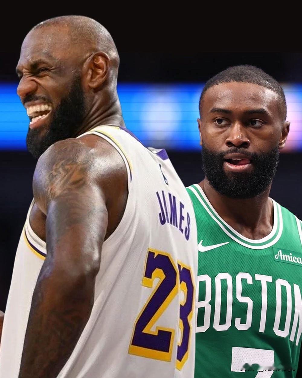 虽然输球了，但詹姆斯在赛后接受采访时高度赞赏杰伦·布朗：

“布朗打得太棒了，真