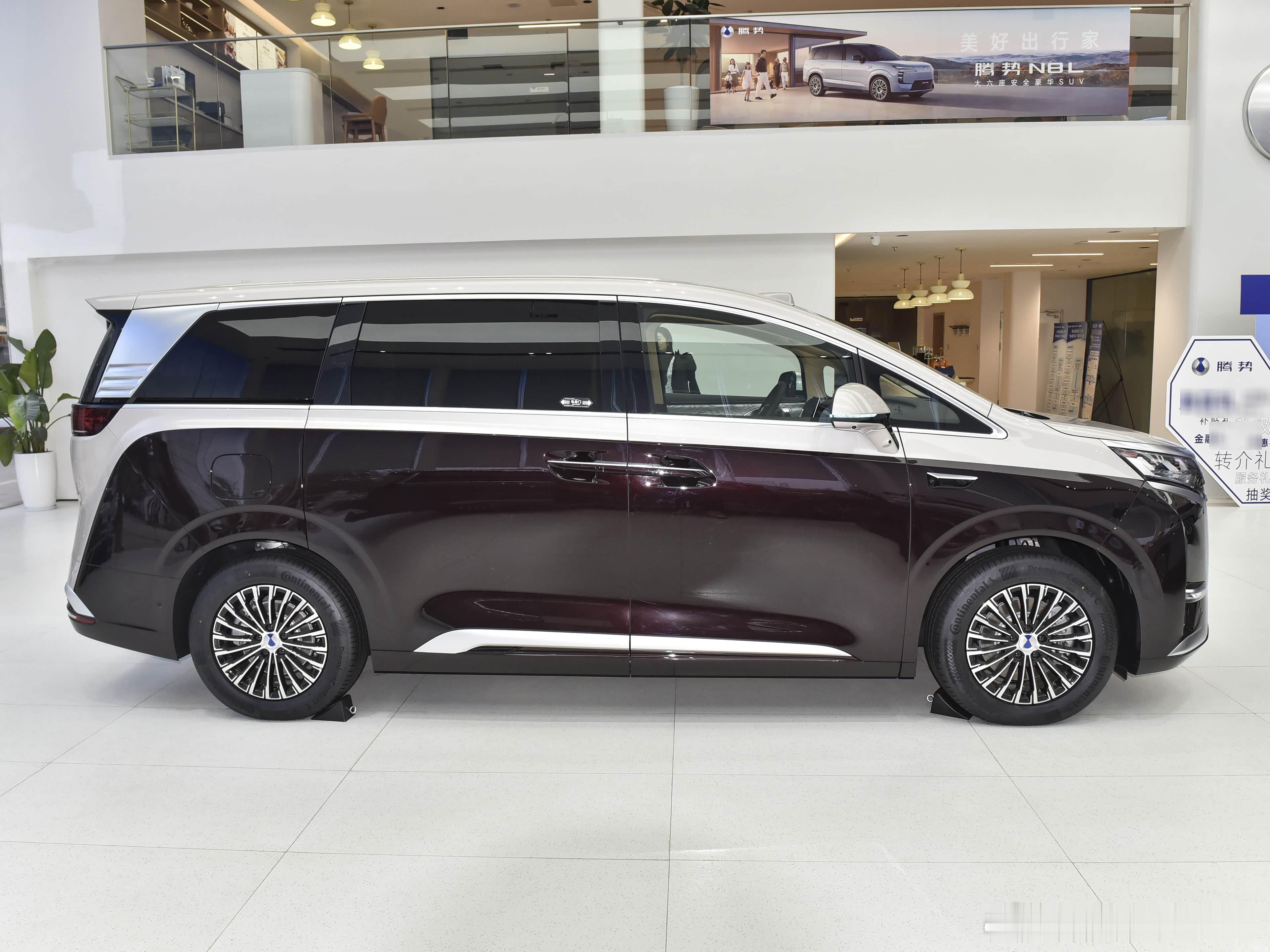 真的有话3W块选这个双色或者腾势D9车主自己改成这个配色的？ 