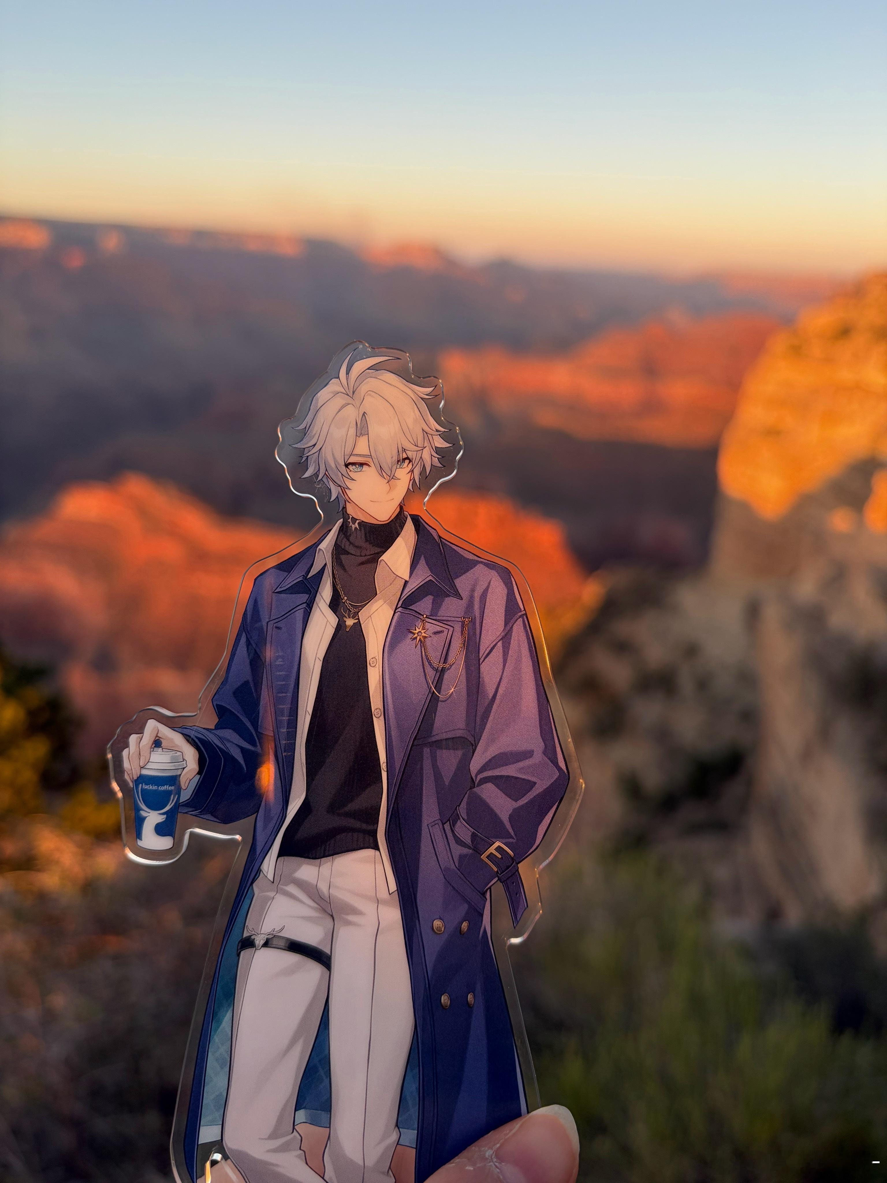 一直等日落白厄 美国·Grand Canyon