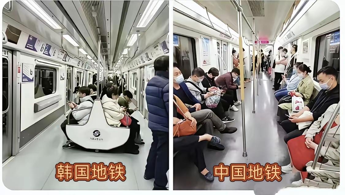 两种布局总得座位数应该是一样的，但是如果是人多的时候，两种布局最大的载客量应该是