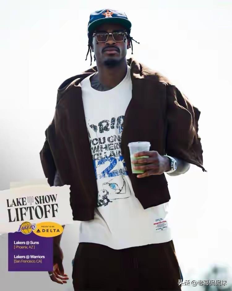 湖人悍将范德比尔特真是充满了能量！在今天湖人主场以128：117战胜步行者的比赛