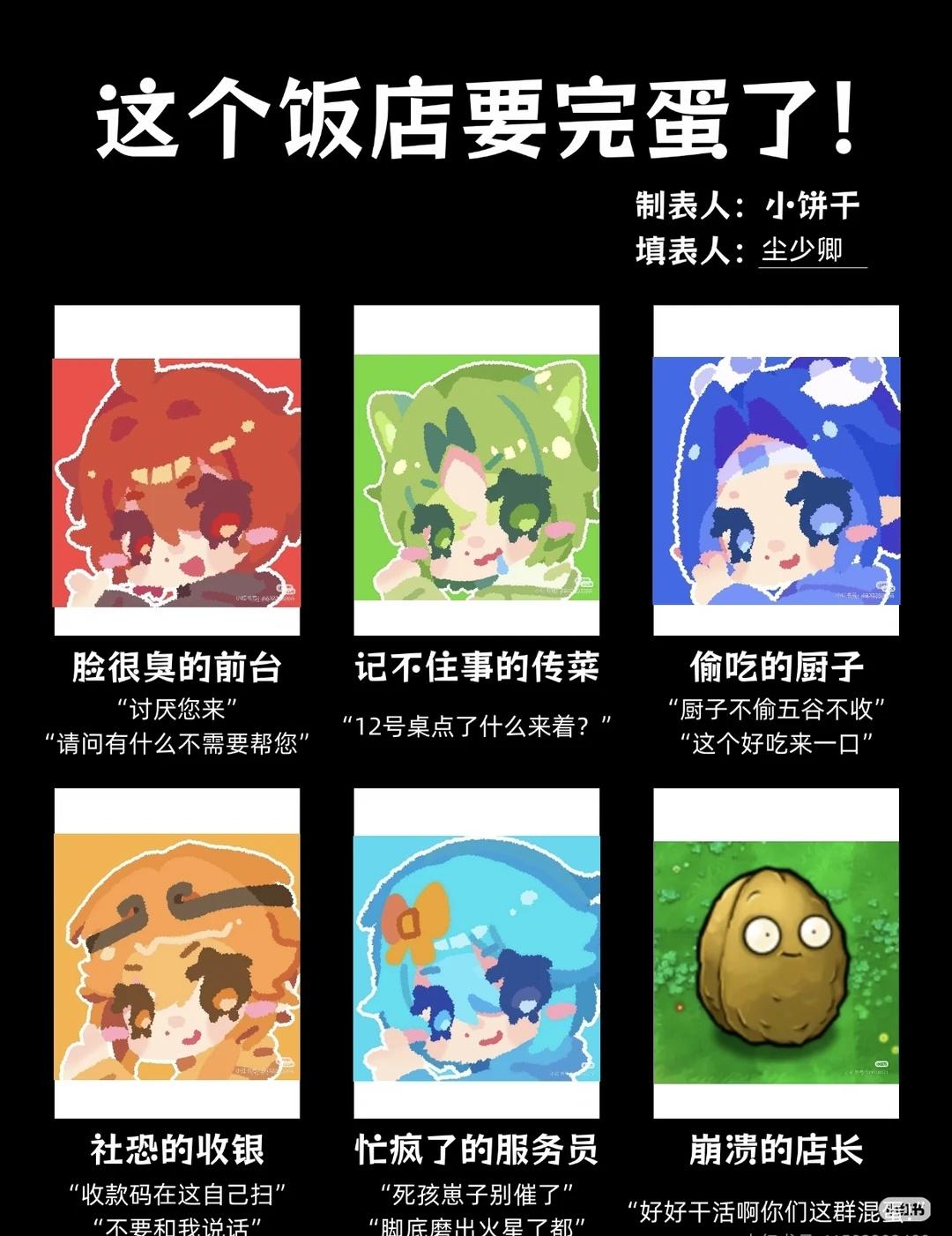 【天门/xteamy】填表梗图
这次是六人的表格😋
mcup xteamy 夏