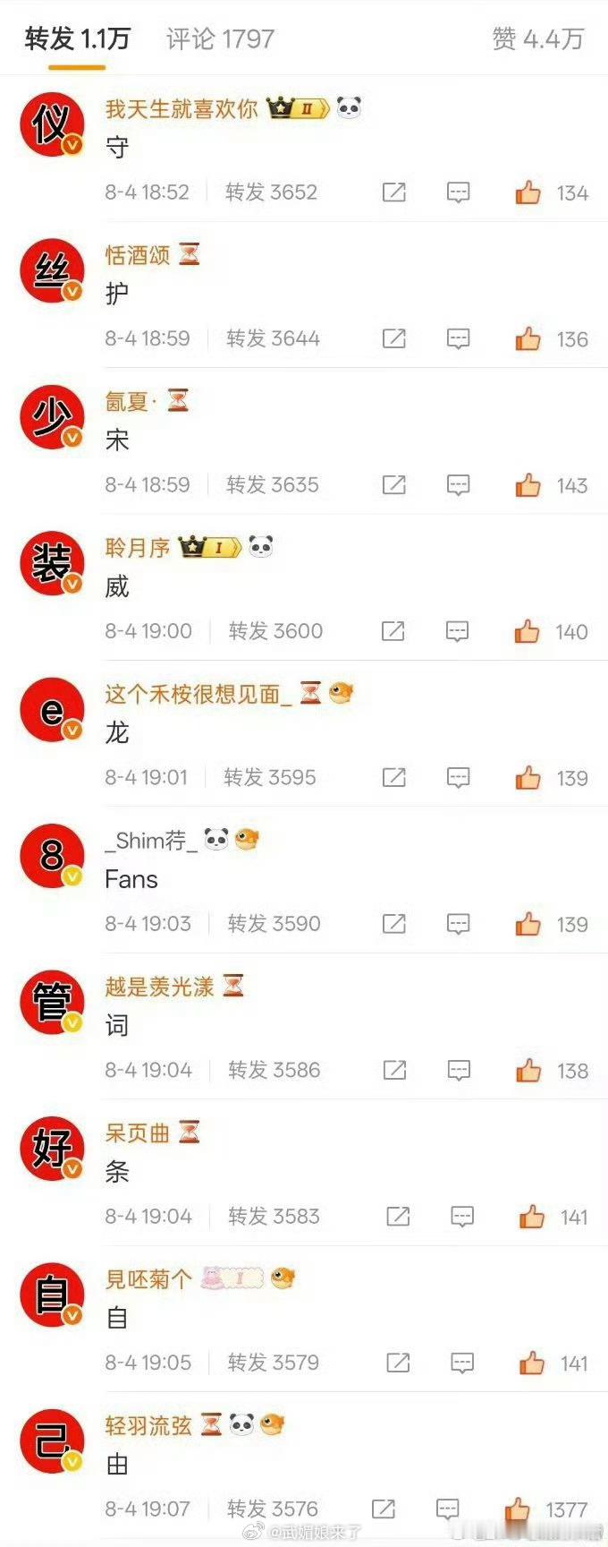 宋威龙和张婧仪两家粉丝在互相排字他俩不是在拍《野狗骨头》吗？ ​​​