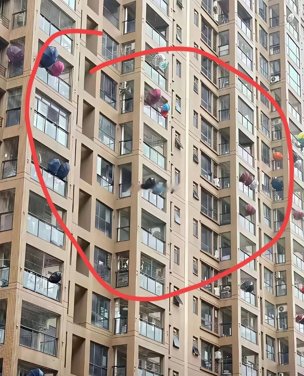 一位网友在小区里面拍到的，这个是什么操作啊？把我都给看懵了，为什么这些业主要在自