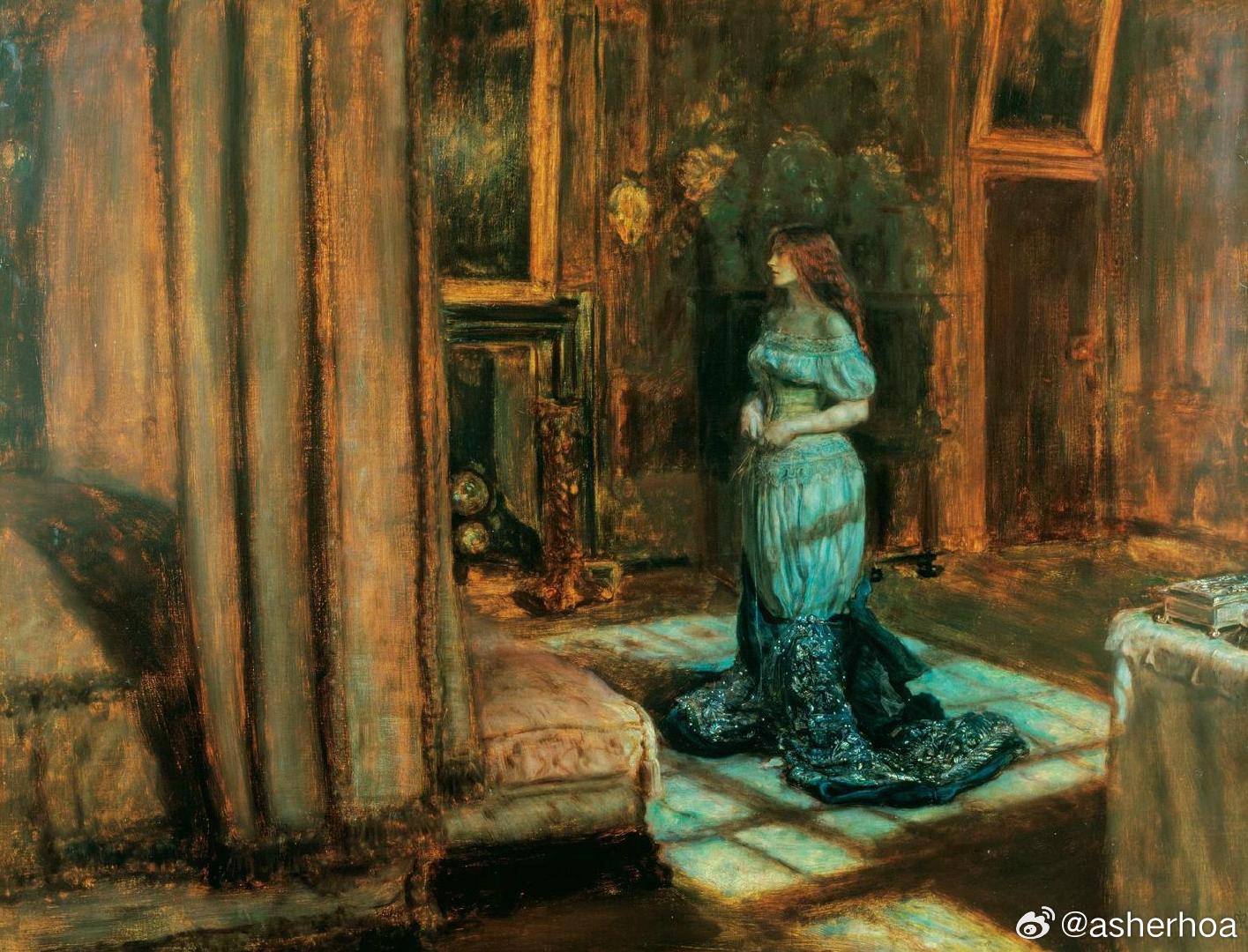 历史人物 英国前拉斐尔派画家约翰·艾佛雷特·米莱（Sir John Everet